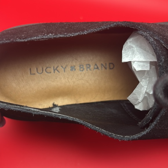 Lucky Brand Black Lace up shoes, size 8.5, fair used condition - Picture 6 of 12